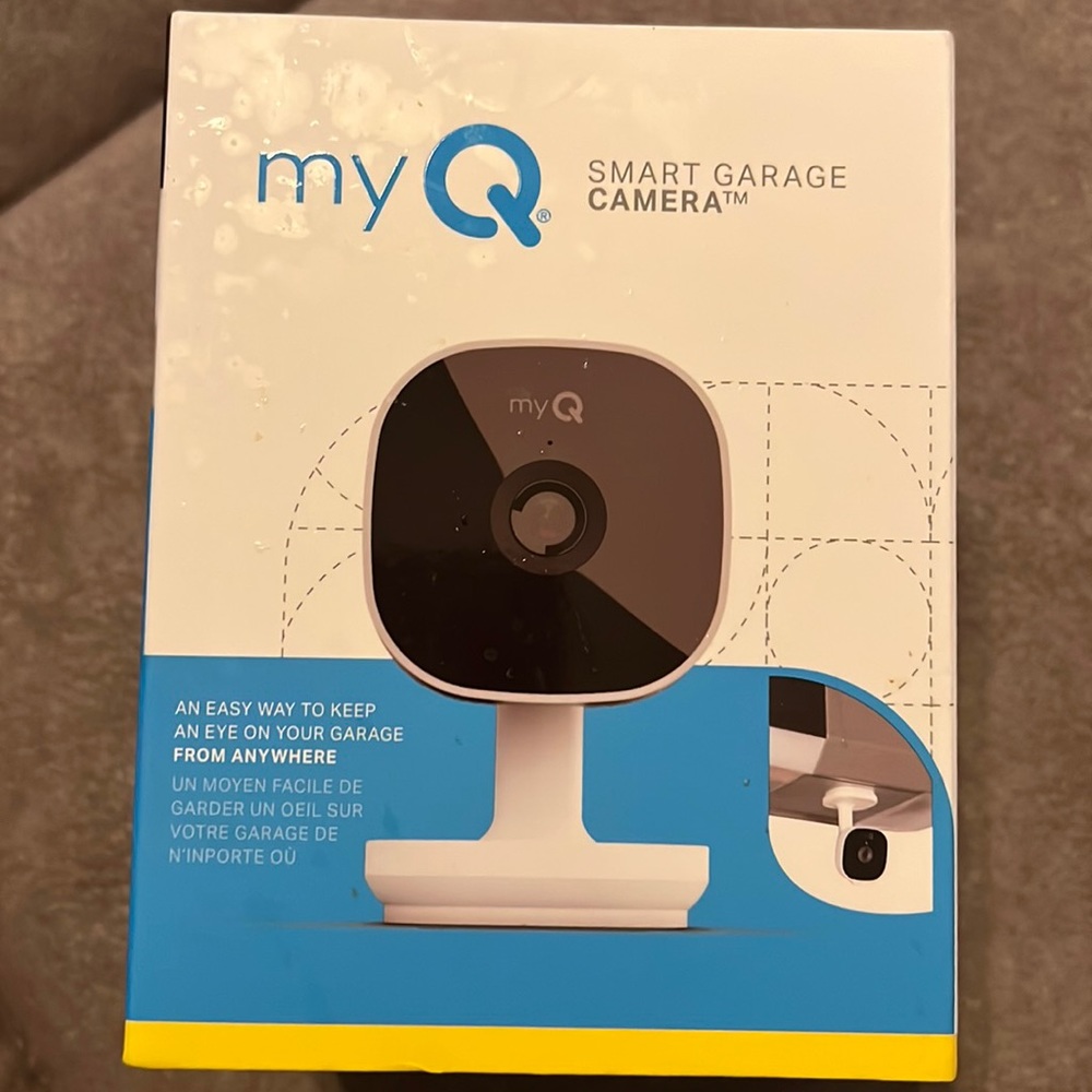 Garage Camera plus garage hub and sensor